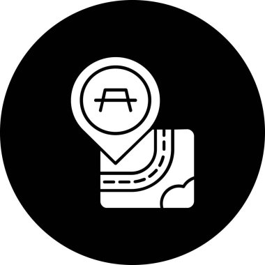 Resim konumu yol simgesi