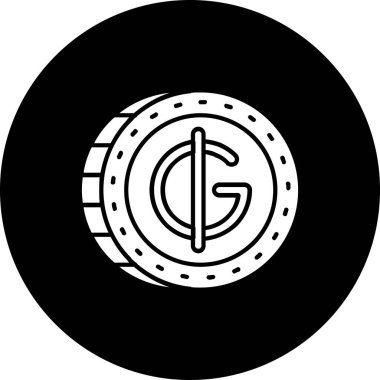 Sikke Simgesi vektör illüstrasyonu