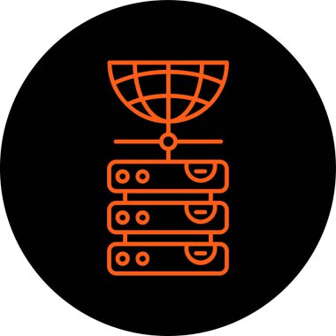 Eşsiz elektronik aygıt vektör simgesi