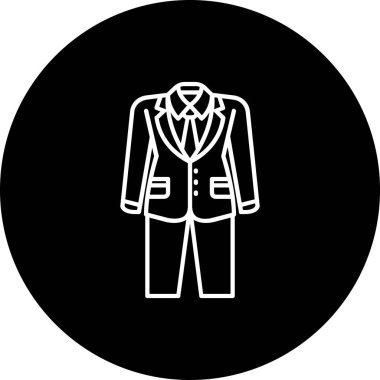 Bir insan simgesinin vektör illüstrasyonu