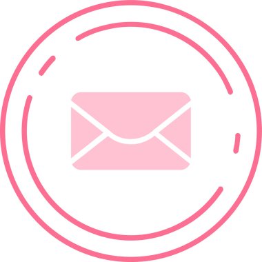 Posta simgesinin vektör illüstrasyonu