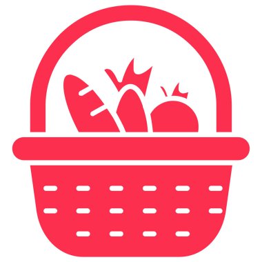 Sepet Simgesi vektör illüstrasyonu