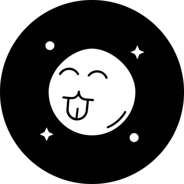 Boşluk. Web simgesi basit illüstrasyon