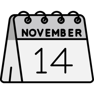 Kasım 15 - Kasım 1 - Takvim simgesi