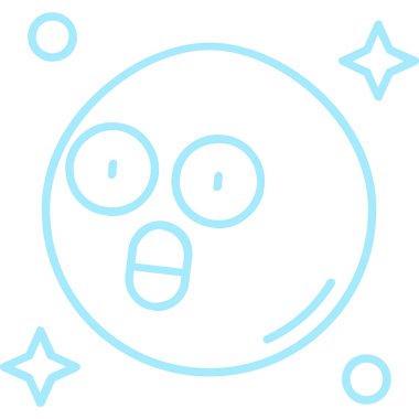 Ay simgesinin vektör illüstrasyonu