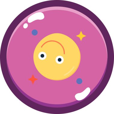 Tatlı çizgi film uzaylılarının vektör çizimi