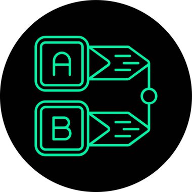 Eşsiz ve elektronik tablet vektör simgesi