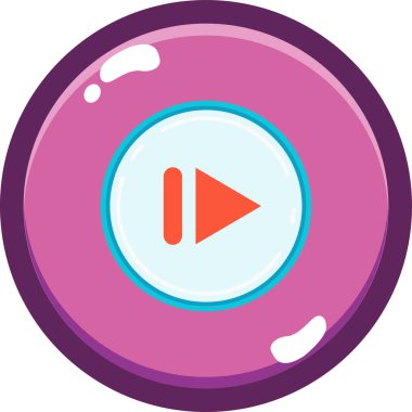 Müzik çalar. Basit resimleme