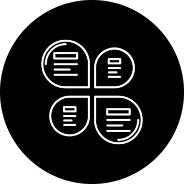 Bir b eksikliği simgesinin vektör çizimi