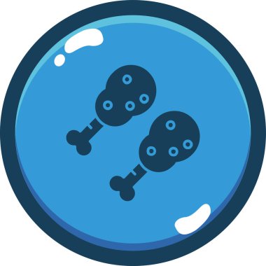 Gıda simgesinin vektör illüstrasyonu