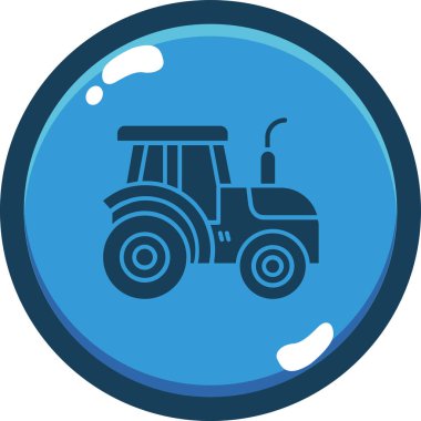 Traktör simgesi trend biçimi izole edildi