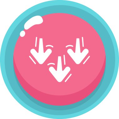 Bir simgenin vektör illüstrasyonu