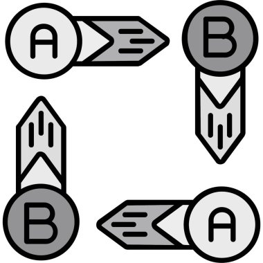 oklar vektör çizim