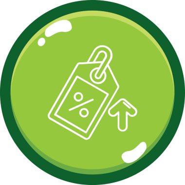 Alışveriş. Web simgesi basit illüstrasyon