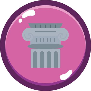 sütun simgesi çizimi