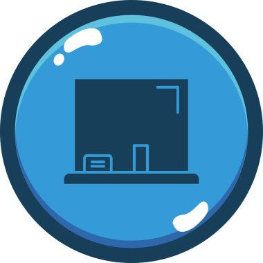 bilgisayar simgesi vektör illüstrasyonu