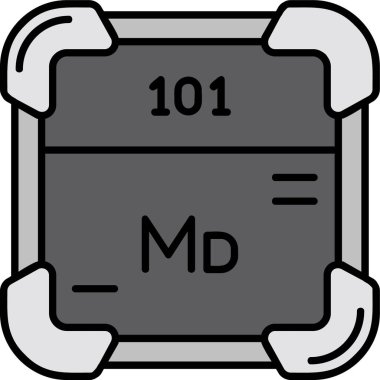 Basit vektör simgesi, kimyasal resimleme