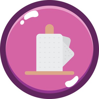 krem simge vektör çizim