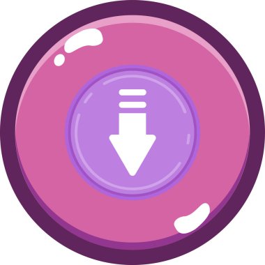 ikon vektör illüstrasyonunu bırak