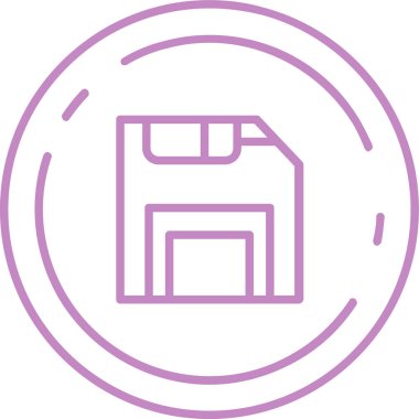 Benzersiz bina, vektör illüstrasyonu