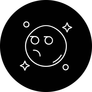 vektör emoji simgesi çizimi