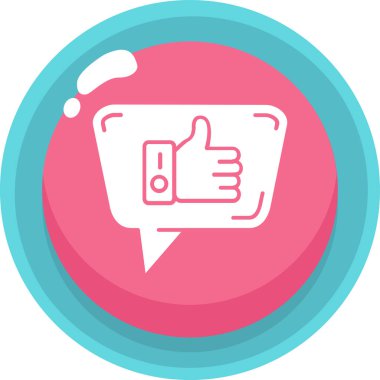 Moda tasarım arkaplanındaki simge gibi başparmak