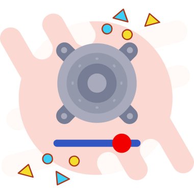 Bir robotun vektör çizimi