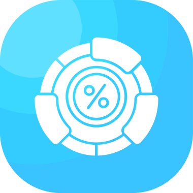 Moda Biçiminde İndirim Simgesi İzole Arkaplan