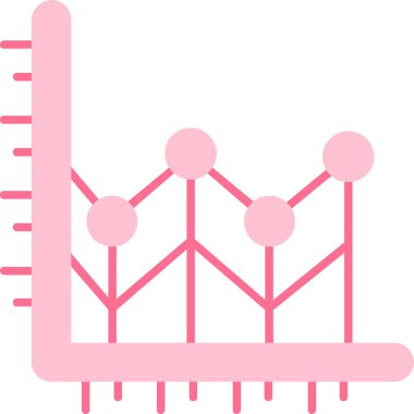 grafik ikonu vektör illüstrasyonu