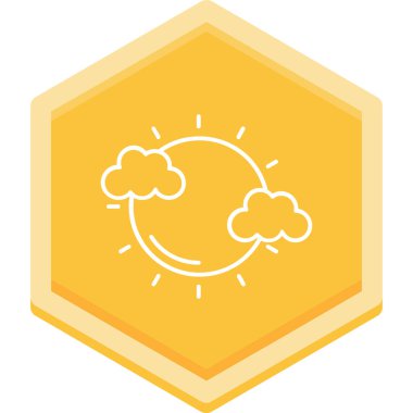 bulut simgesi, vektör illüstrasyonu