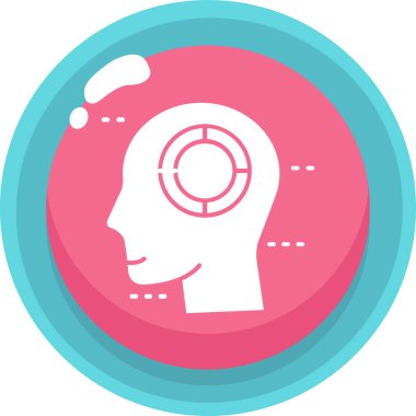 insan baş kutsal kişilerin resmi, vektör çizim