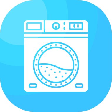 Çamaşır makinesi. Basit tasarım