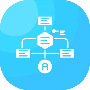 seo modern simgesinin vektör illüstrasyonu