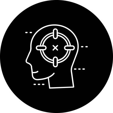 Modern simgenin vektör illüstrasyonu