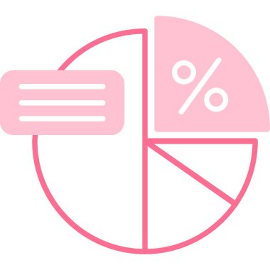 indirimli düz vektör simgesi