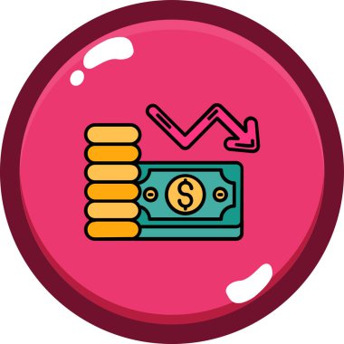 para simgesi vektör illüstrasyonu