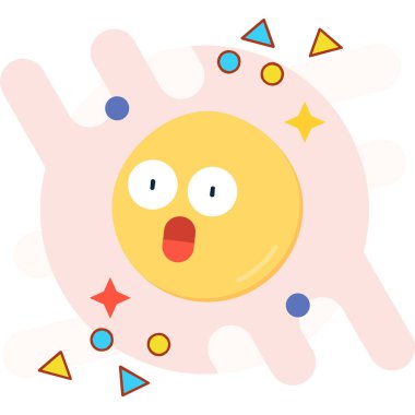 Beyaz arkaplanda izole edilmiş mutlu güneş karakterinin vektör karikatür çizimi.