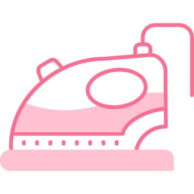 Gaz sobası simgesinin vektör illüstrasyonu