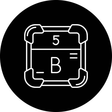 Modern b 'nin vektör simgesi