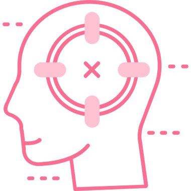 baş simge tasarım vektörü