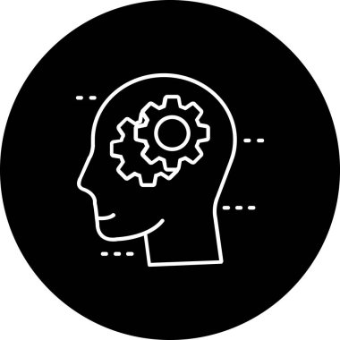 Bir dişli simgesini vektör çizim