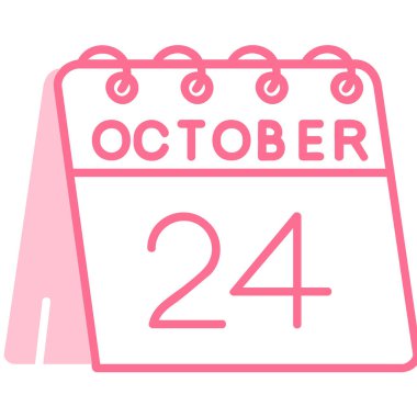 Bir takvim simgesinin illüstrasyonu