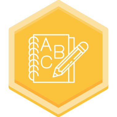 kalem simgesi vektör illüstrasyonu