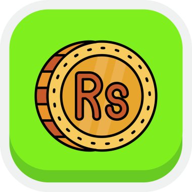 Modern bir simgenin vektör illüstrasyonu