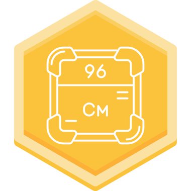 Bir dizaydaki vektör simgesi