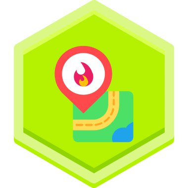 konum. Web simgesi basit illüstrasyon