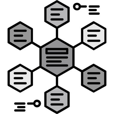 veri analiz veri simgesi ana hat biçiminde