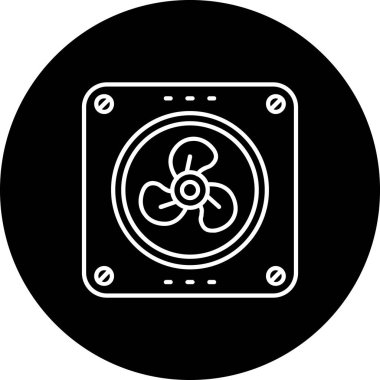 Modern bir simge tasarımının vektör illüstrasyonu