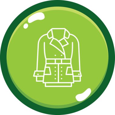 Bir kürkün vektör illüstrasyonu