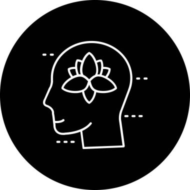 vektör illüstrasyonu, çiçek simgesi